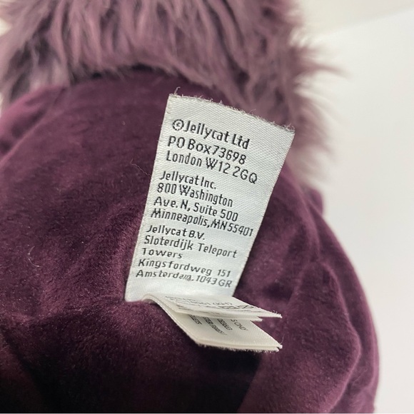 Jellycat Gibbles the monster purple plush toy stuffed animals collectible 17” - Picture 7 of 9